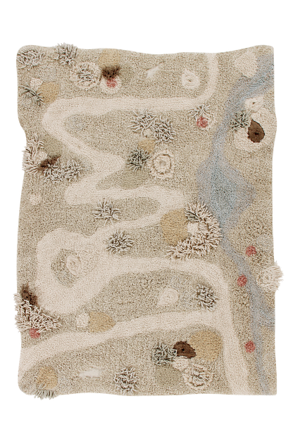 Cotton Woods, tvättbar matta, Path of Nature (olika storlekar)