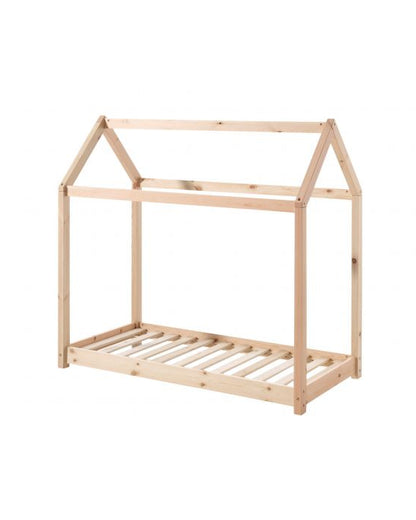 Vipack, Cabane House Bed, 2 storlekar, naturligt trä