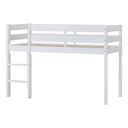 Hoppekids ECO Comfort, Loftsäng 70x160 cm, Vit