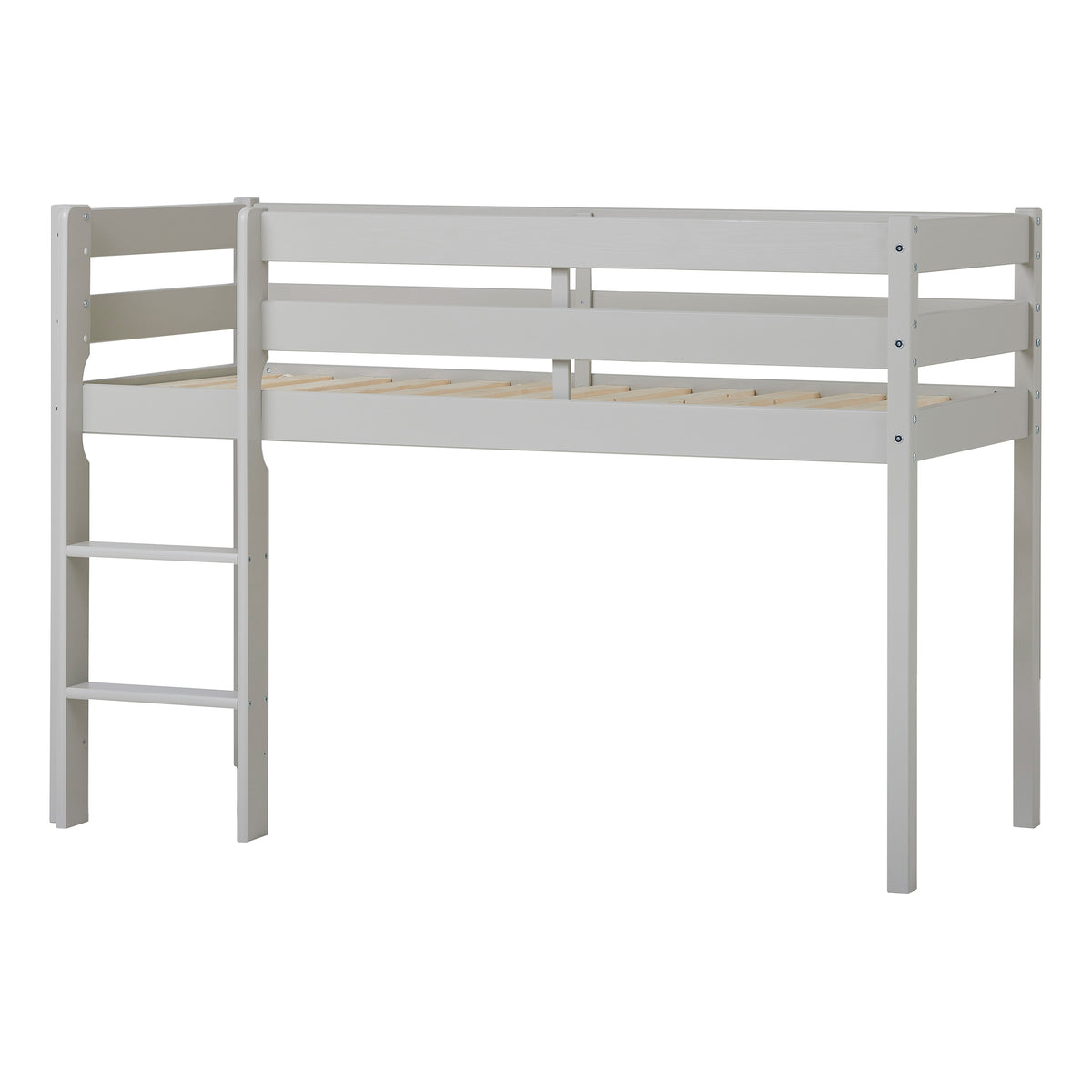 Hoppekids ECO Comfort, Loft bed 90x200 cm, Dove Grey