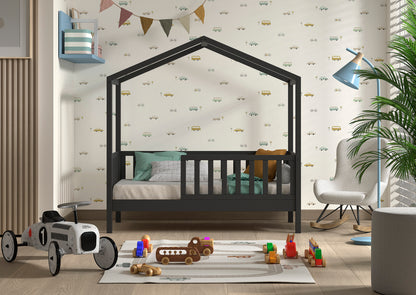 Vipack, Dallas House bed 70x140, Anthracite