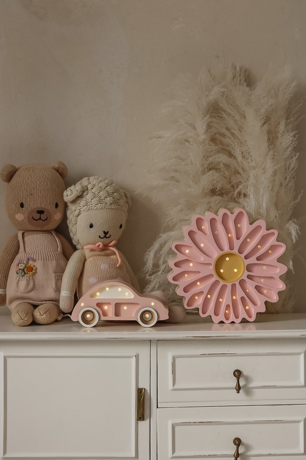 Little Lights, Yövalo, Daisy Powder Pink