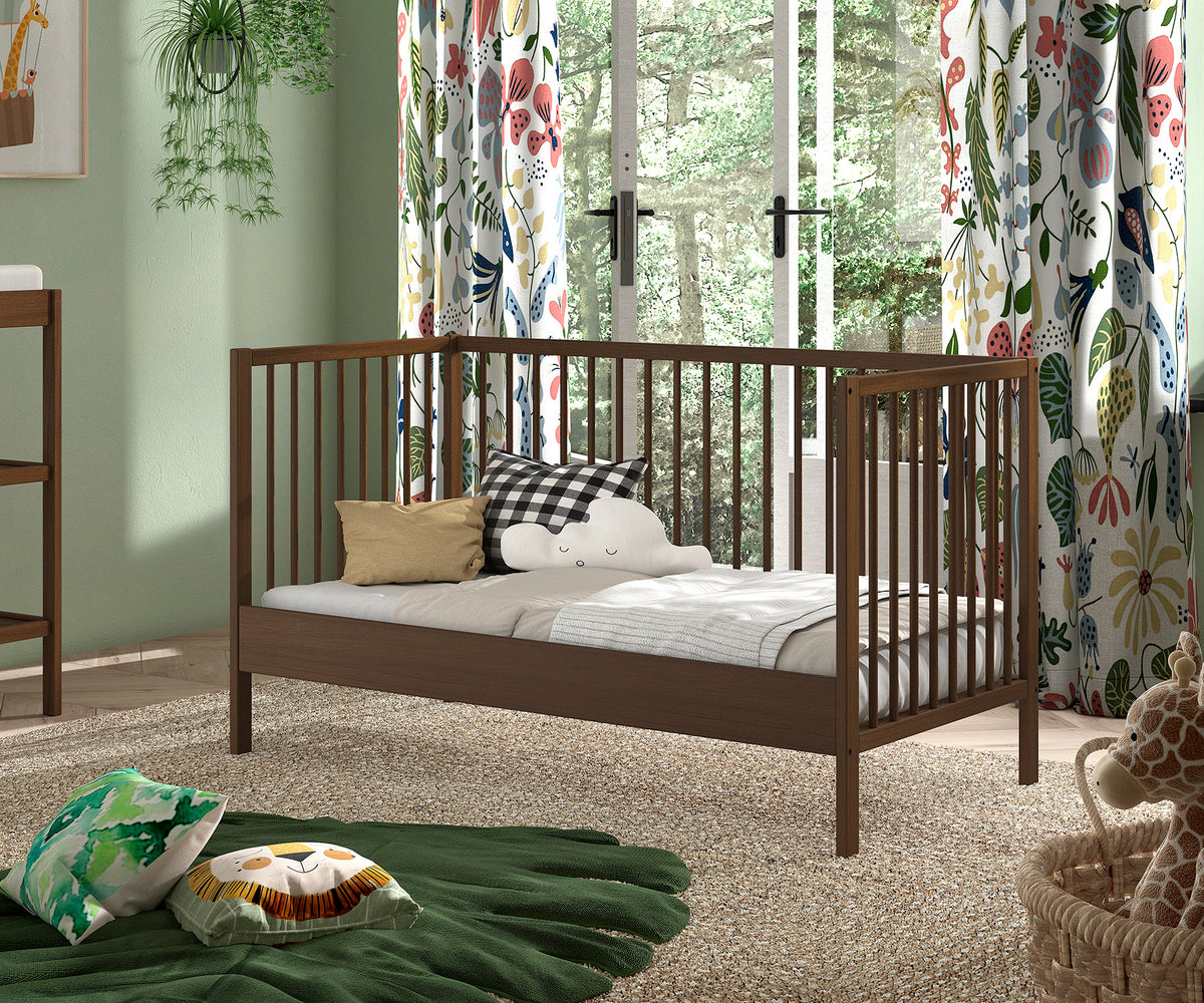Vipack, Dino, Cot 60x120, Walnut