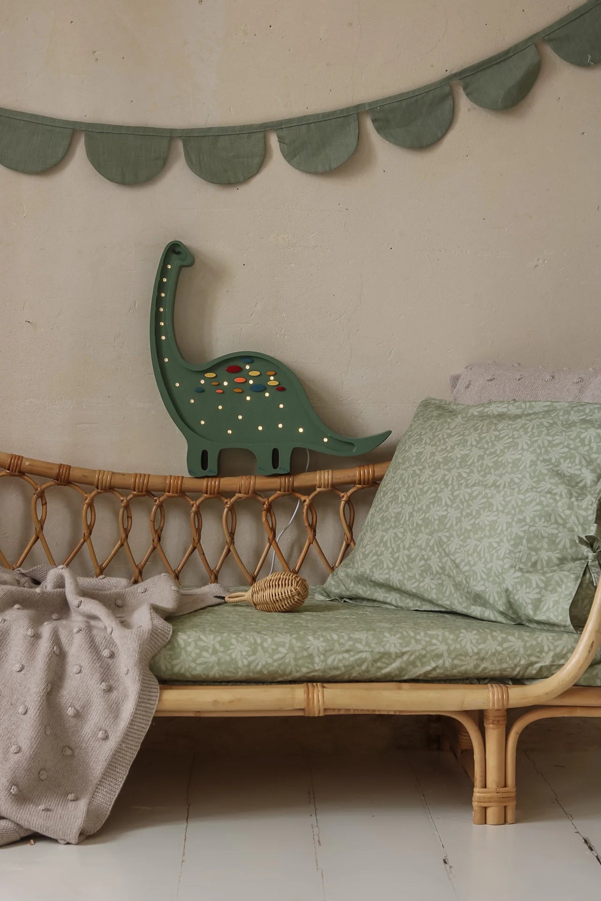 Little Lights, Yövalo Diplodocus, Military Green
