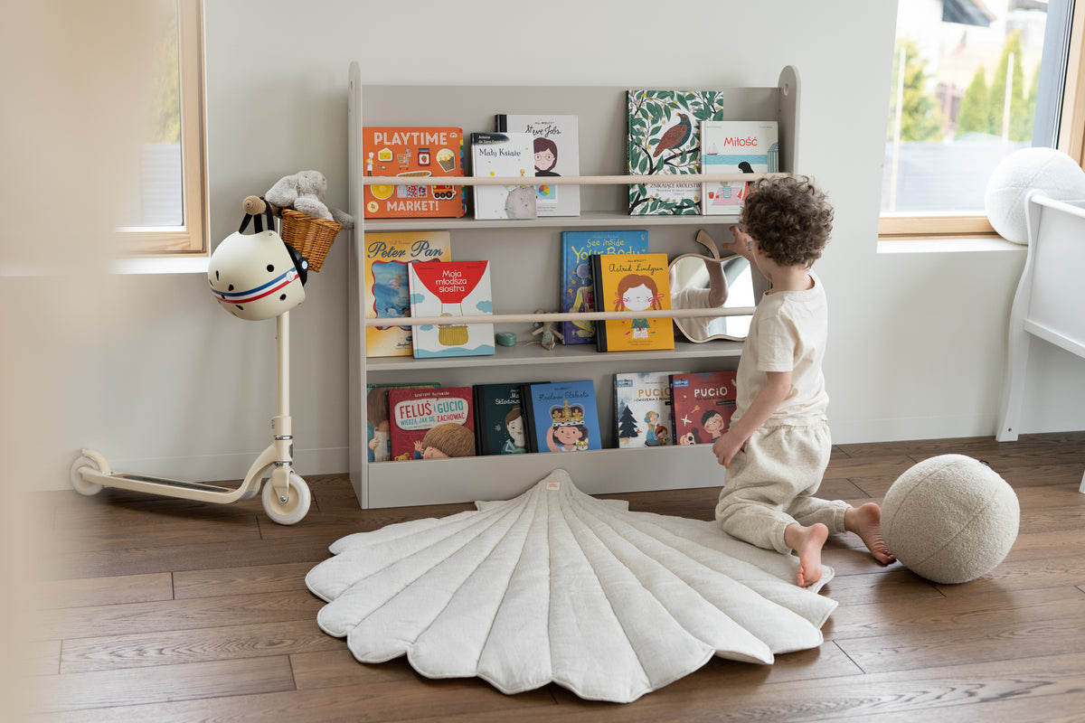 Wood Luck Design, Montessori Bookshelf Bookworm, olika färger