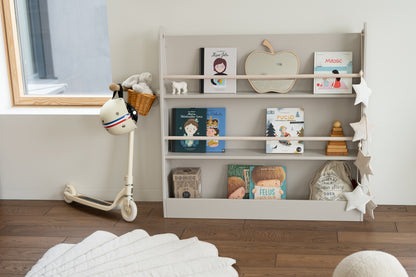 Wood Luck Design, Montessori Bookshelf Bookworm, olika färger