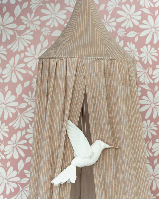 Matuu, Vuodekatos, Beige Stripes Muslin