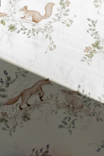 Matuu, Tapetti, Woodland Whisper White