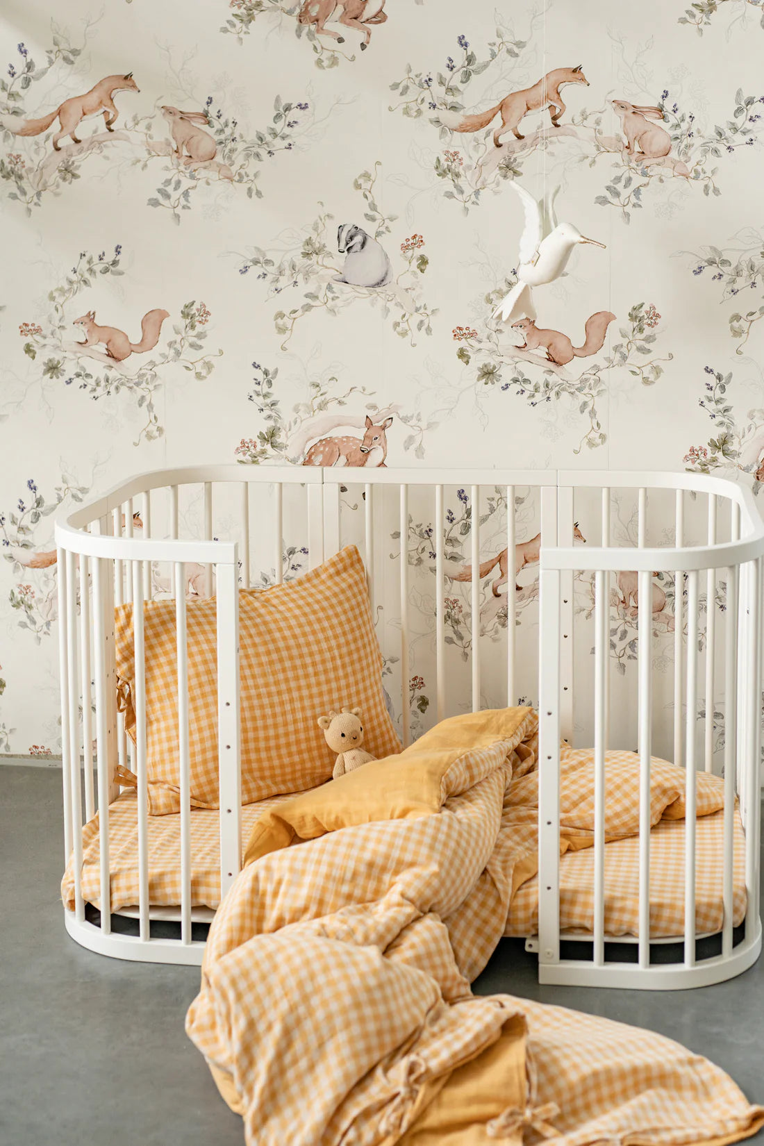 Matuu, Tapetti, Woodland Whisper White
