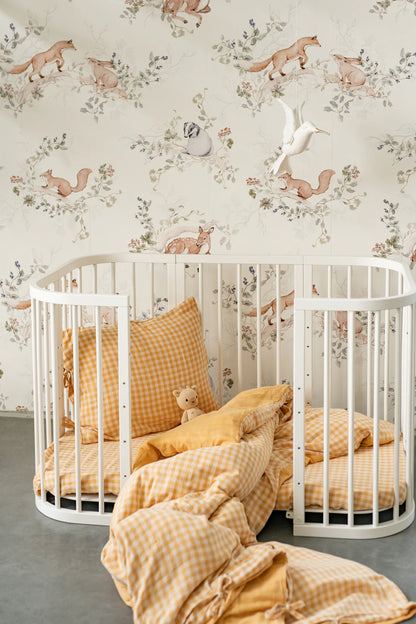 Matuu, Tapetti, Woodland Whisper White