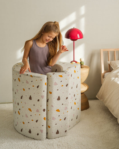 Wigiwama, Moon Chair Terrazzo, 3 färger