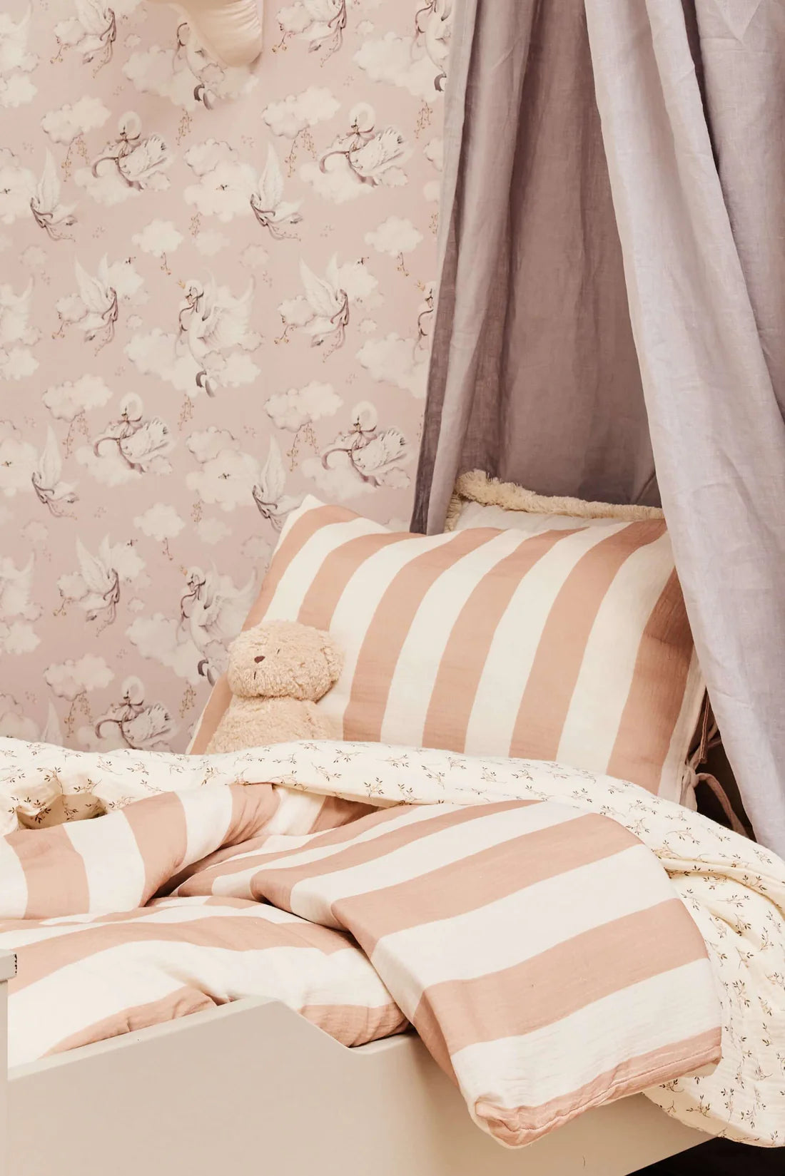 Matuu, Pussilakanasetti, Beige Stripes (3 eri kokoa)