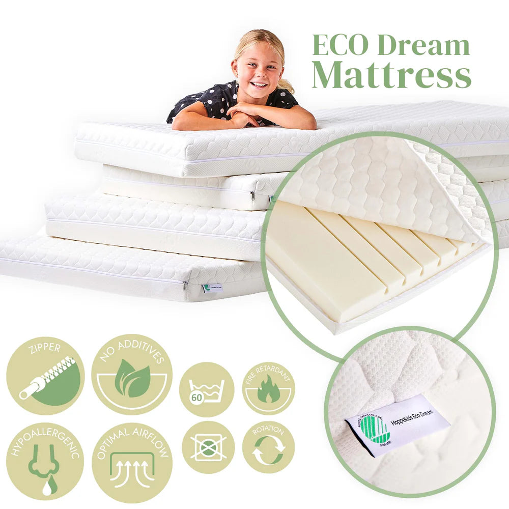 Hoppekids, Eco Dream-madrass, olika storlekar