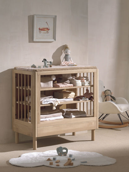Vipack, Forrest Oak, Changing Table, Oak