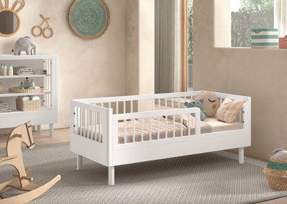 Vipack, Forrest Beech, Junior bed 70x140cm, White