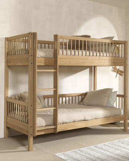 Vipack, Forrest Oak, Våningssäng (Cabriolet) 90x200 cm, Ek