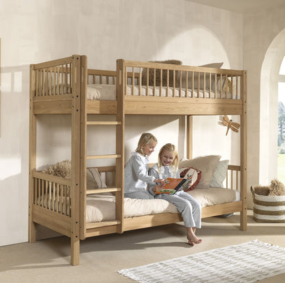 Vipack, Forrest Oak, Våningssäng (Cabriolet) 90x200 cm, Ek
