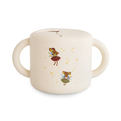 Mushie, Silicone Snack Cup, Fairy Mice