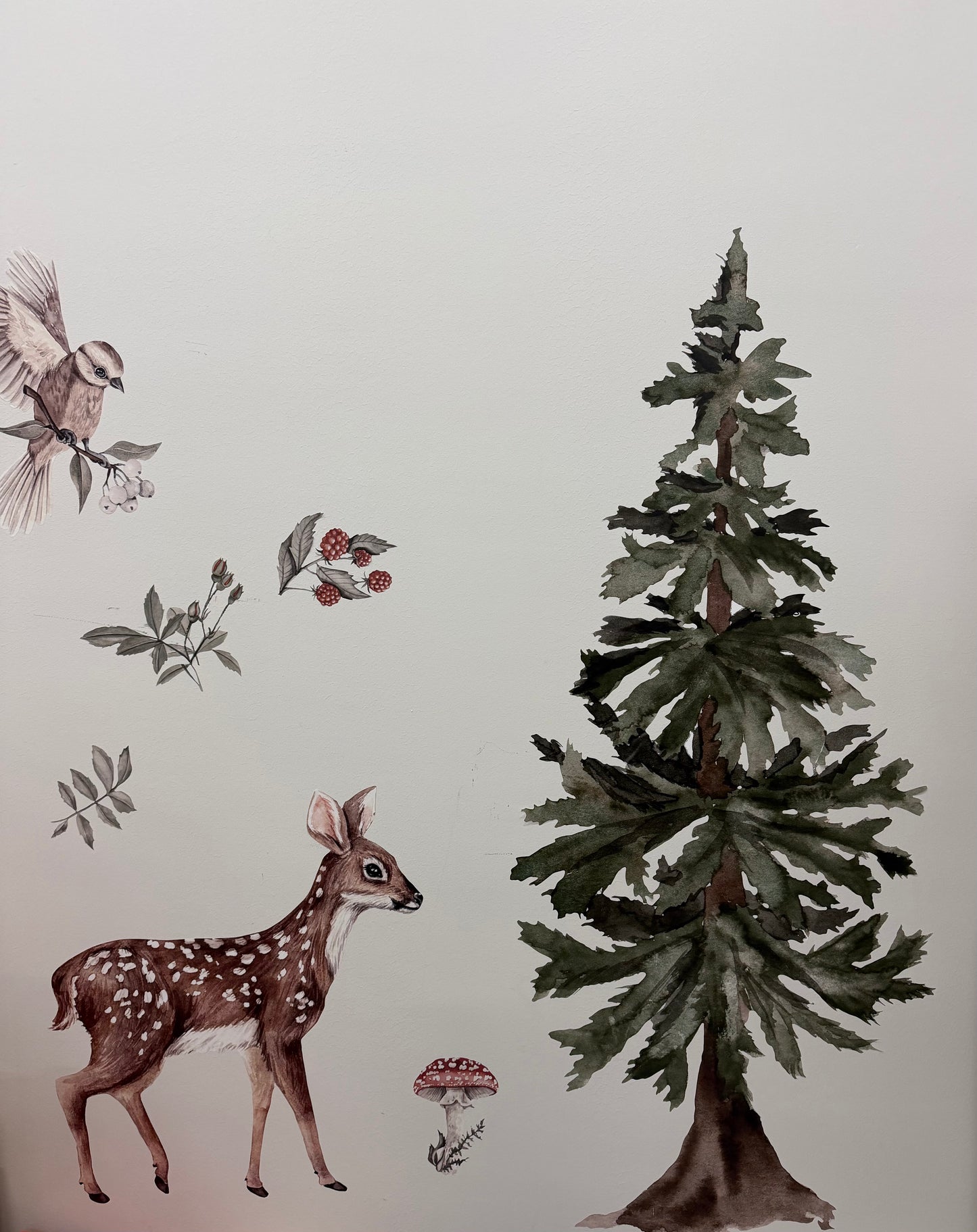 Wall Sticker Set 330x140cm, Forest XL