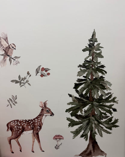 Wall Sticker Set 330x140cm, Forest XL