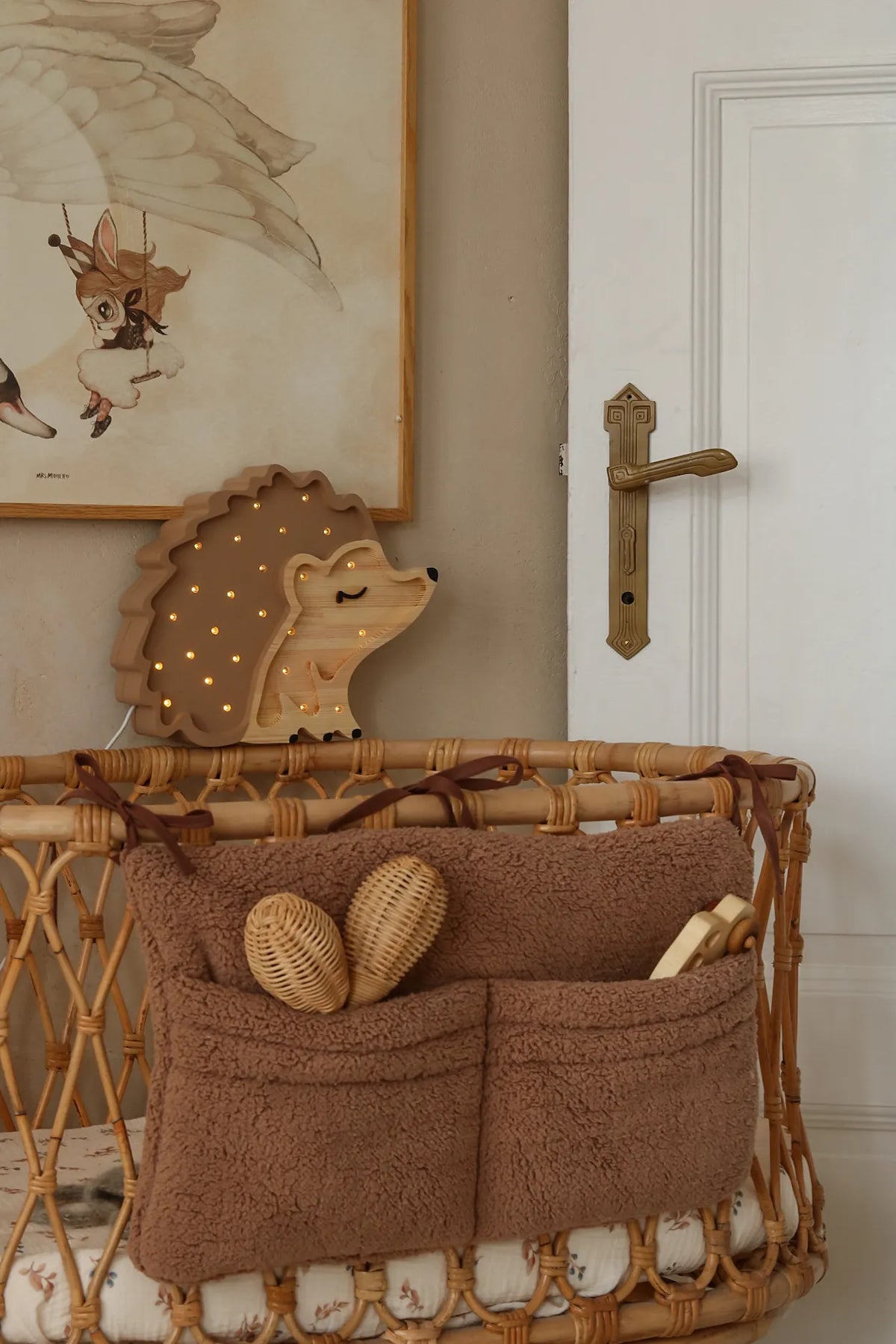 Little Lights Yövalo, Hedgehog Autumn Brown