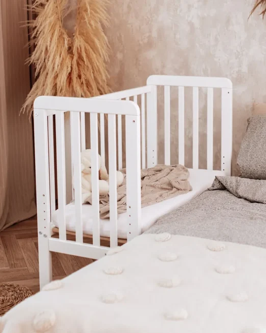 Woodies, Adjustable Cradle 90x40 cm, White