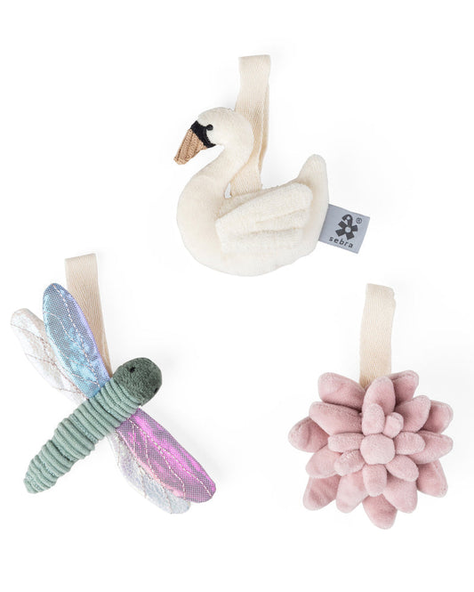 Sebra, Aktivointilelu 3 kpl, Swan&Dragonfly