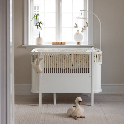 Sebra, Pinnasänky&Juniorisänky 2 in 1, Classic White