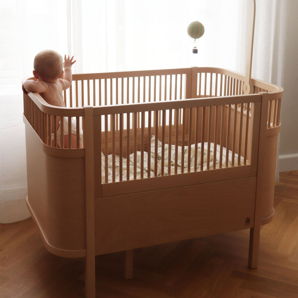 Sebra, Pinnasänky&Juniorisänky 2in1, Wooden