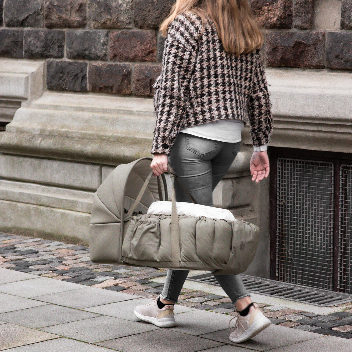 Sebra, Baby Nest Huppu, Dark Olive