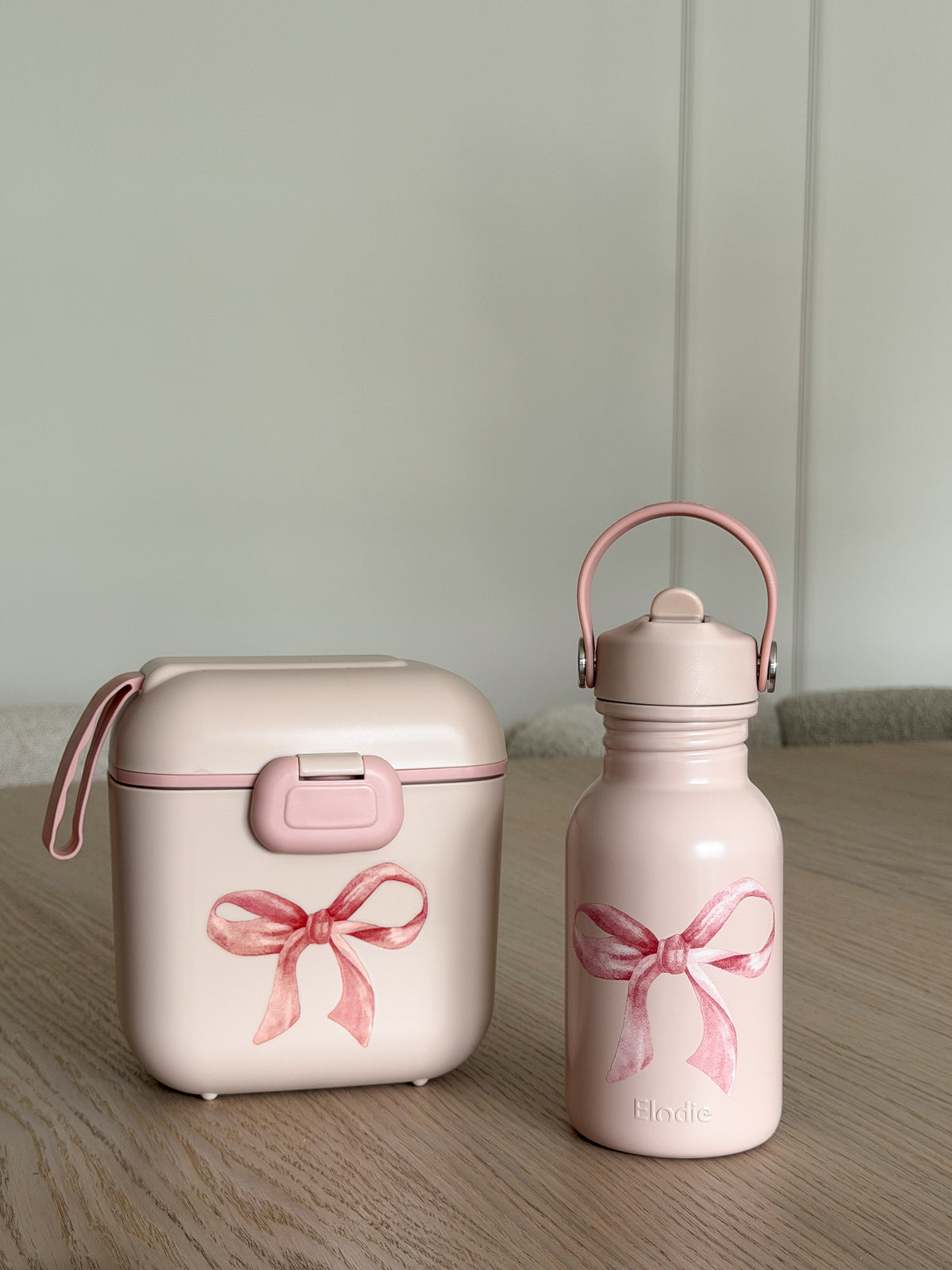 Elodie Details, Juomapullo 350 ml, Rosy Bow