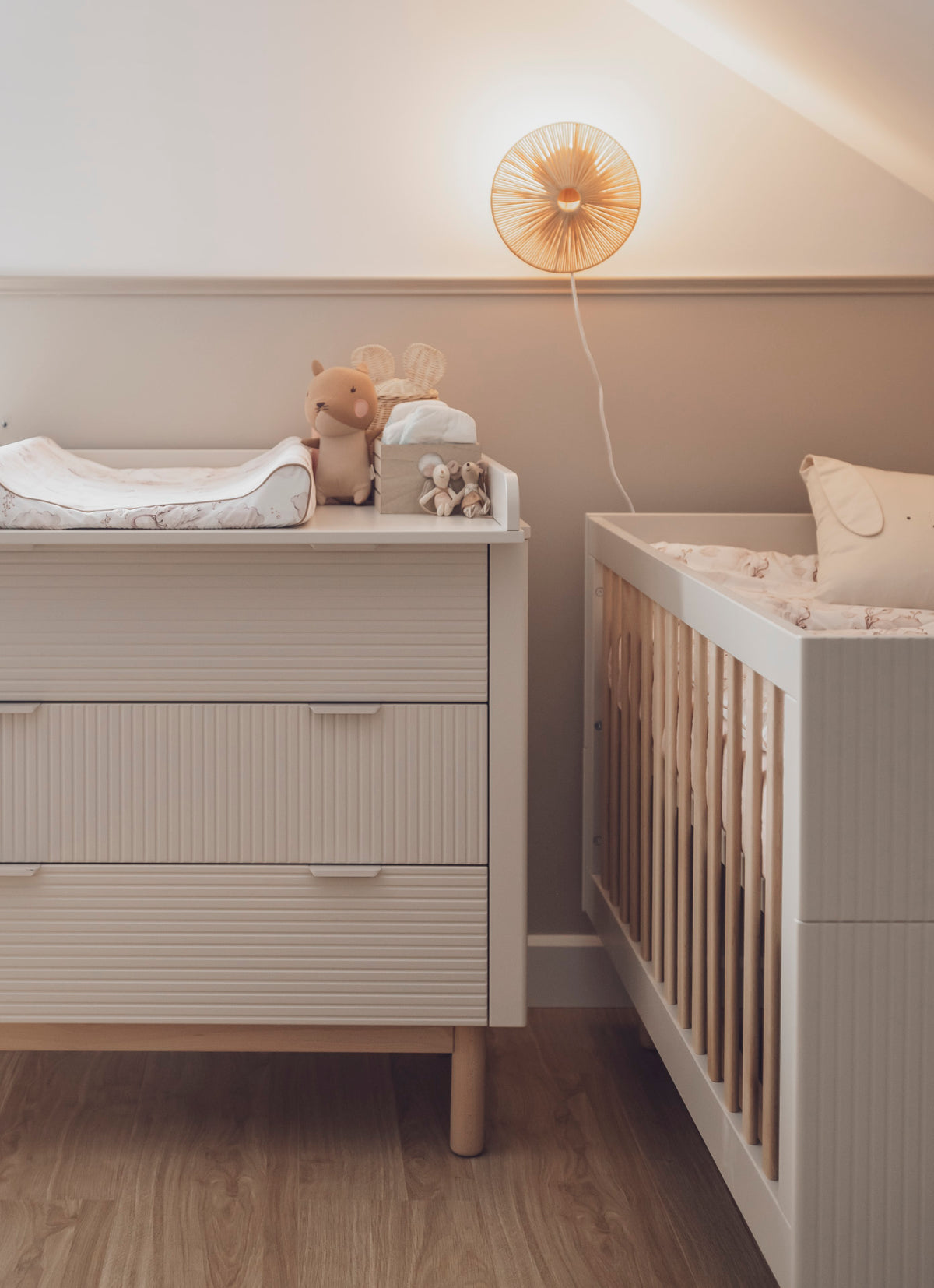 Pinio, Miloo Chest of 3 drawers, Champagne