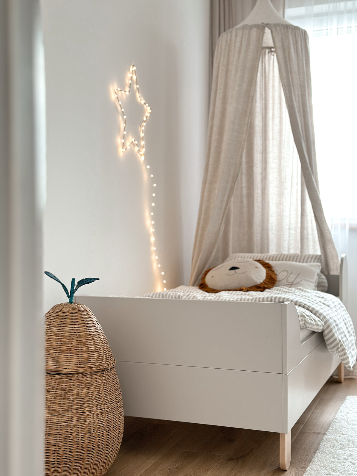 Wood Luck Design, Juniorisänky 80x160 cm, Basic Cashmere