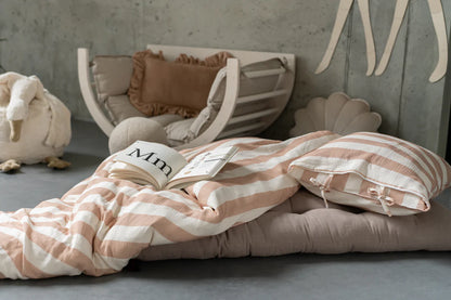 Matuu, Pussilakanasetti, Beige Stripes (3 eri kokoa)