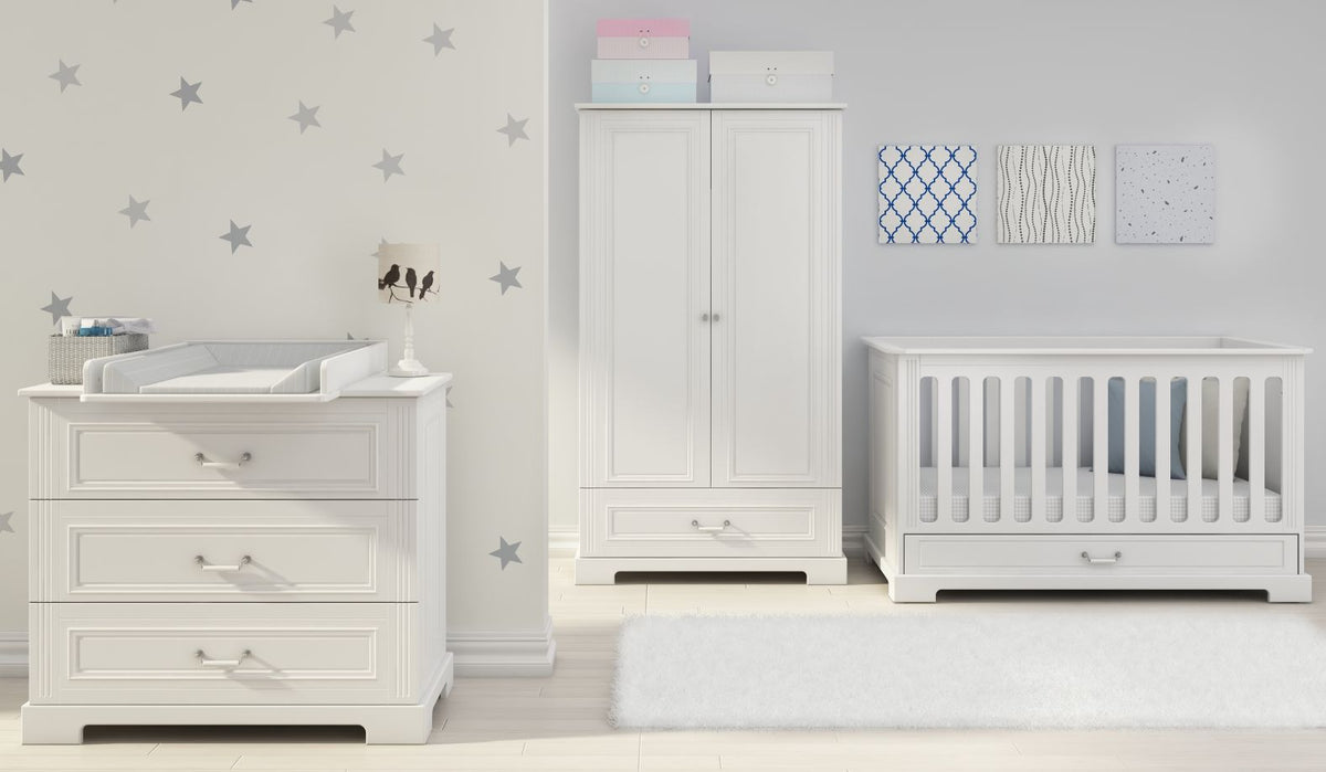 Bellamy, Ines, Vaatekaappi 2 ovea, White