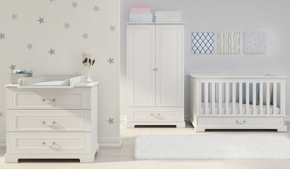 Bellamy, Ines, Vaatekaappi 2 ovea, White