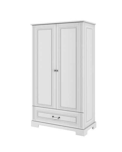 Bellamy, Ines, Vaatekaappi 2 ovea, White