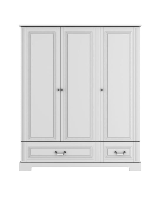 Bellamy, Ines, Vaatekaappi 3 ovea, White