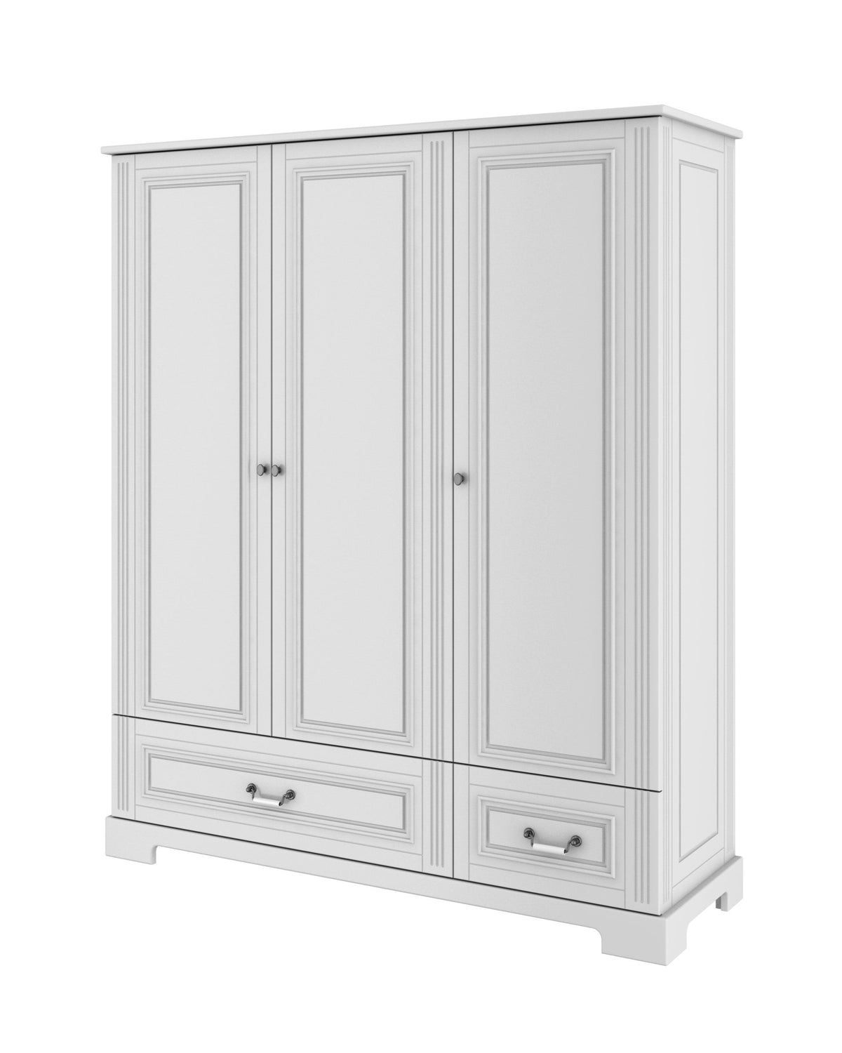 Bellamy, Ines, Vaatekaappi 3 ovea, White