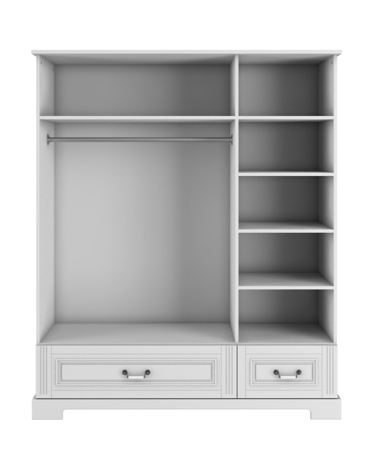 Bellamy, Ines, Vaatekaappi 3 ovea, White