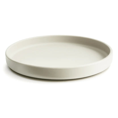 Mushie Silikonilautanen Imukupilla, Classic Ivory