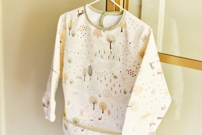 Jollein, Sleeved Bib, Tiny Park