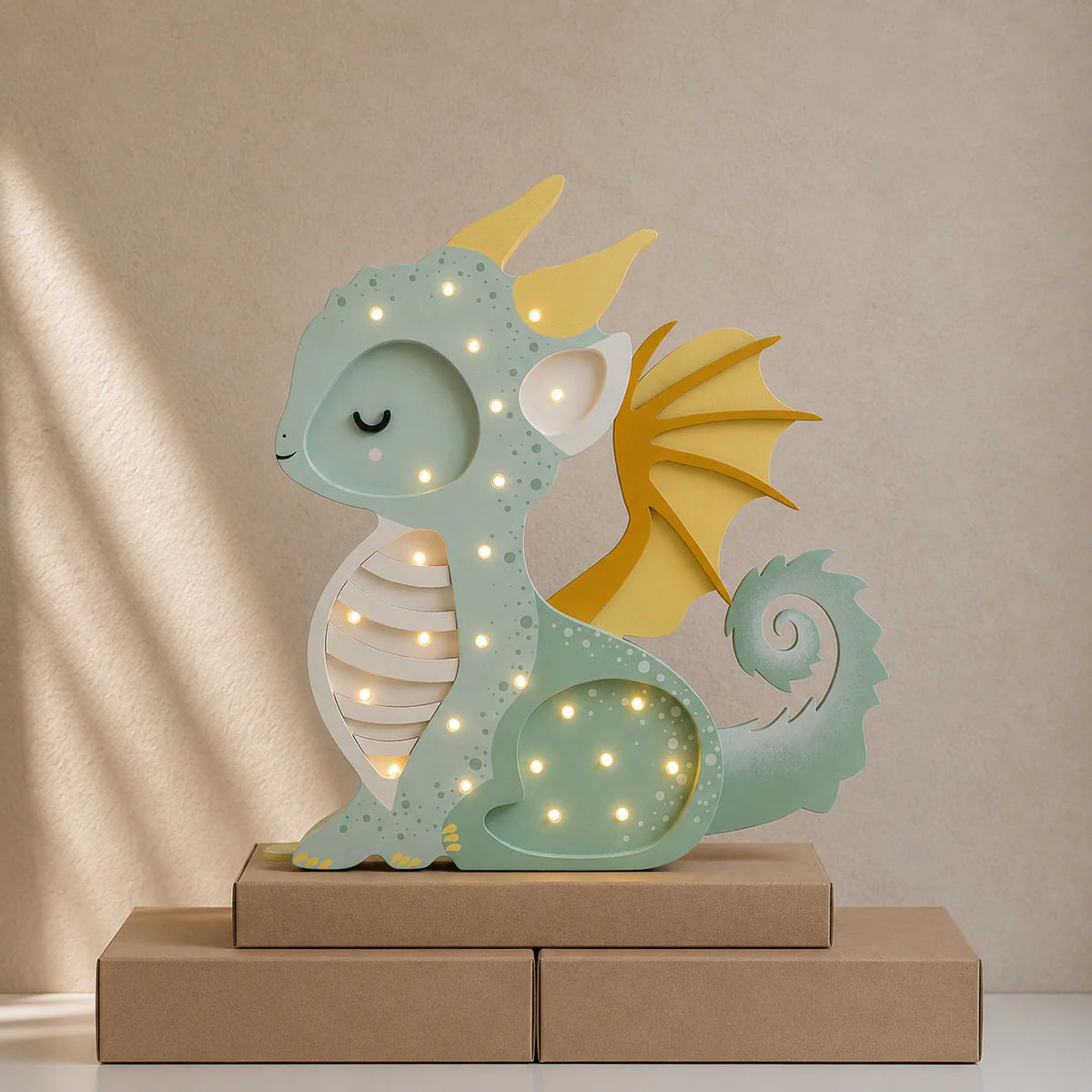 Little Lights Yövalo, Baby Dragon, Hunter Green