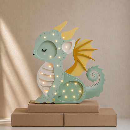 Little Lights Yövalo, Baby Dragon, Hunter Green