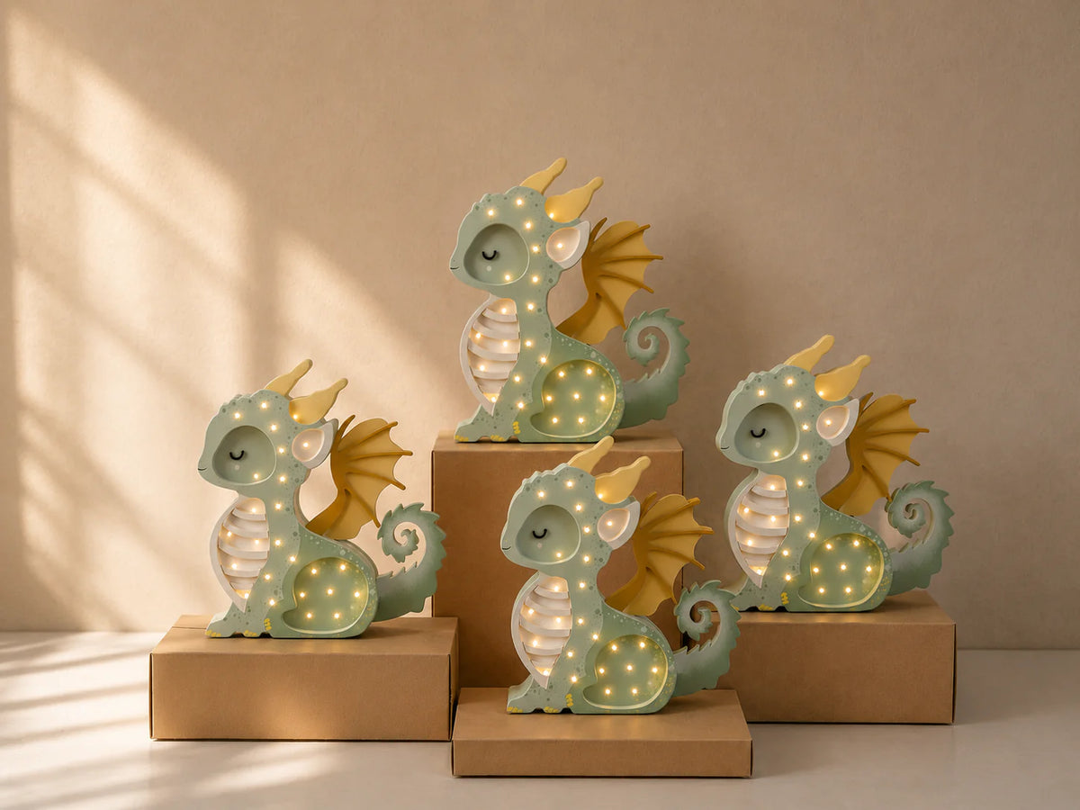 Little Lights Yövalo, Baby Dragon, Hunter Green