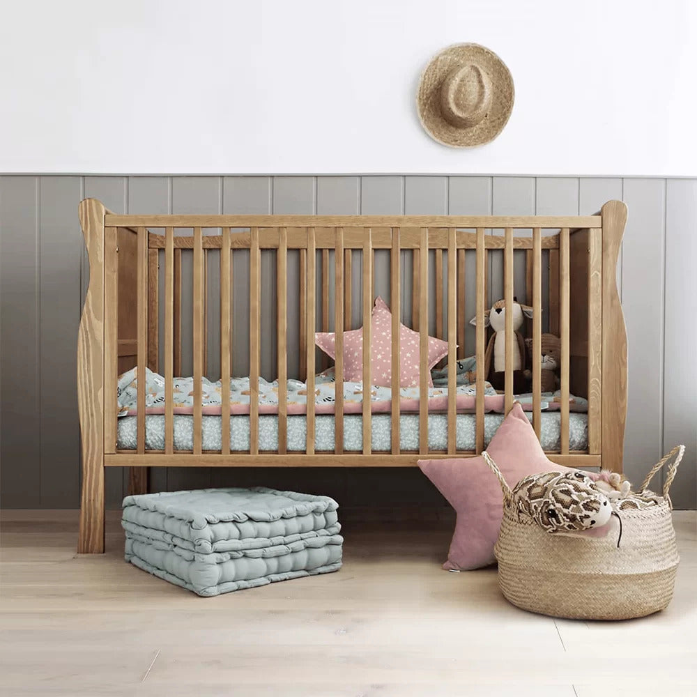 Woodies, Cot Noble 2 in 1 70x140 cm, Walnut