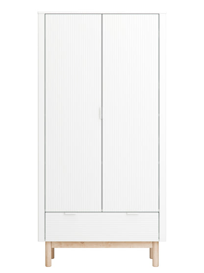 Pinio, Miloo Vaatekaappi 2 ovea, White