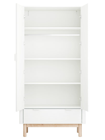 Pinio, Miloo Vaatekaappi 2 ovea, White