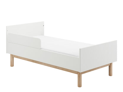 Pinio, Miloo Spjälsäng 2 IN 1 70x140 cm, Vit
