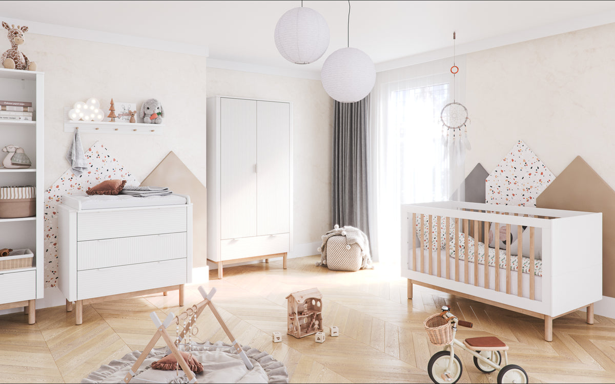 Pinio, Miloo, Pinnasänky 60x120, White